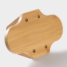 Набор для специй на бамбуковой подставке BellaTenero, 3 предмета: солонка 100 мл, перечница 100 мл, салфетница, фарфор, белый