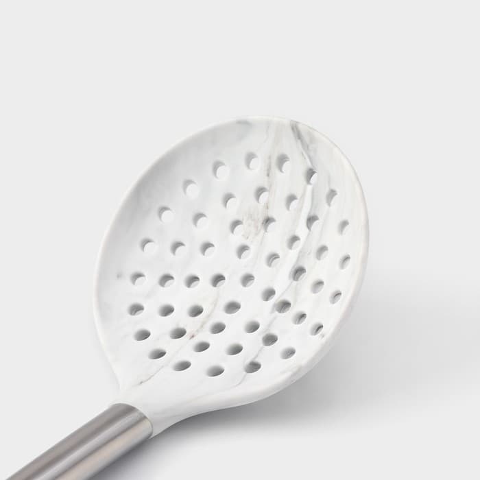 Шумовка Доляна «Шанти», h=33.5 см, серая