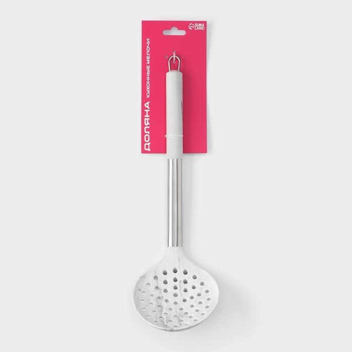 Шумовка Доляна «Шанти», h=33.5 см, серая