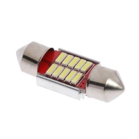 Автомобильная лампа, светодиодная C5W, 12 В, 12 SMD, 31 мм, свет белый