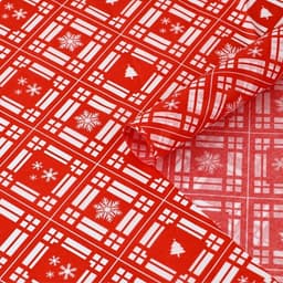 Упаковочная бумага на Новый год тишью «Тёплого праздника», 50×70 см