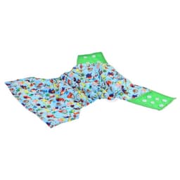 Многоразовый подгузник с 3-х слойным вкладышем «Зверушки», 3-15 кг, Крошка Я