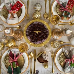 Кухонный набор новогодний «Этель» Winter holidays: скатерть 220×150 см ±3 см с ГМВО, салфетка 40×40 см-12 шт., 100% хлопок