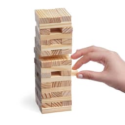 Дженга падающая башня «Играют все», 54 бруска, 6+