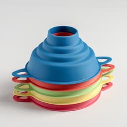 Воронка для банок 4 диаметра, верхний d=10 см, МИКС