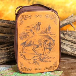 Подарочный набор «Волк»: термос 500 мл, кружка 2 шт. × 170 мл