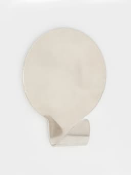 Крючки самоклеящиеся SAVANNA «Круг», 2 шт., металл, 3.7×3.5×1.5 см, хромированные