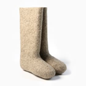 Валенки женские, размер 39 (27), коричневые