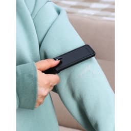 Щётка для одежды складная, 0.6×3.5×9.5 см, чёрная