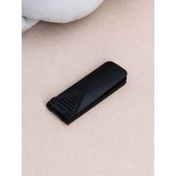 Щётка для одежды складная, 0.6×3.5×9.5 см, чёрная