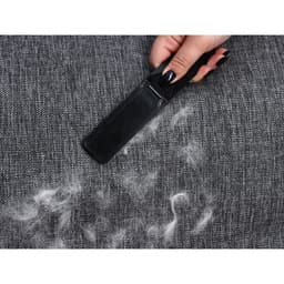 Щётка для одежды складная, 0.6×3.5×9.5 см, чёрная