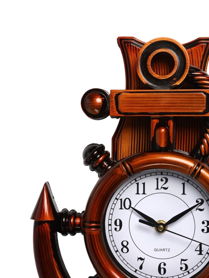 Часы настенные интерьерные «Каракка», с маятником, дискретный ход, 29×39 см, от батареек 2×АА