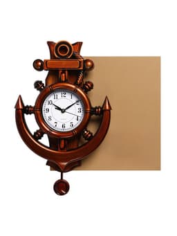 Часы настенные интерьерные «Каракка», с маятником, дискретный ход, 29×39 см, от батареек 2×АА