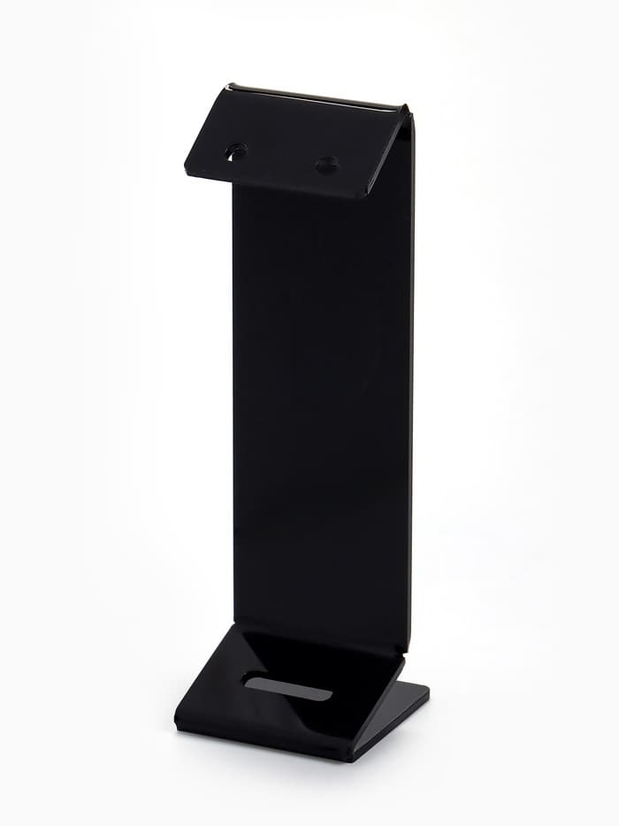 Подставка под серьги, кольцо, 4×4×13 см, 2 мм, чёрная