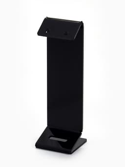 Подставка под серьги, кольцо, 4×4×13 см, 2 мм, чёрная