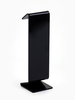 Подставка под серьги, кольцо, 4×4×13 см, 2 мм, чёрная