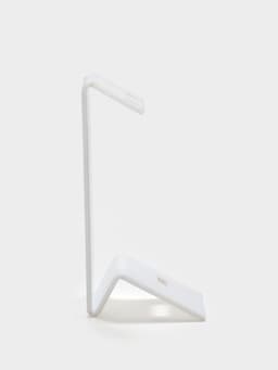 Подставка под серьги и кольцо, 4×4×9 см, толщина 1.5 мм, белая