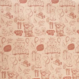 Бумага упаковочная крафт «Мишки», 0.72×10 м, 70 г/м²