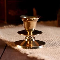 Подсвечник «Цветок», 6×6×5.5 см, латунь