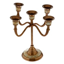 Подсвечник «Джираль», на 5 свечей, 20×20×20 ± 1 см, латунь, перламутр