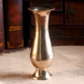 Ваза «Адония», 7.5×7.5×20 см, латунь