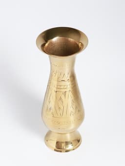 Ваза «Адония», 7.5×7.5×20 см, латунь