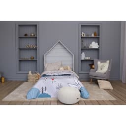 Покрывало 1.5-спальное «Этель» Brave bear, 145×210 см, микрофибра