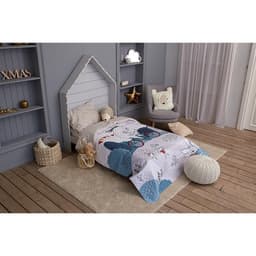 Покрывало 1.5-спальное «Этель» Brave bear, 145×210 см, микрофибра