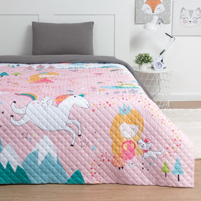 Покрывало 1.5-спальное «Этель» Magic, 145×210 см, микрофибра