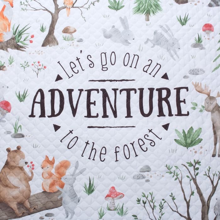 Покрывало 1.5-спальное «Этель» Adventure, 145×210 см, микрофибра