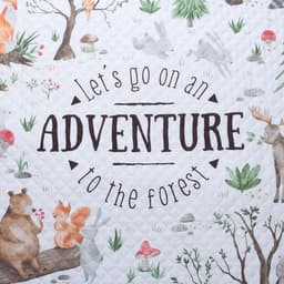 Покрывало 1.5-спальное «Этель» Adventure, 145×210 см, микрофибра