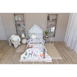 Покрывало 1.5-спальное «Этель» Adventure, 145×210 см, микрофибра