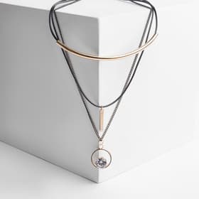 Кулон «Эксклюзив», кольцо, белый в золоте, 42 см