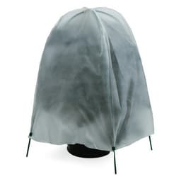 Чехол для укрытия растений, металлический каркас, 100×65 см, спанбонд с УФ-стабилизатором, плотность 60 г/м²