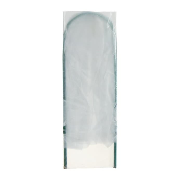 Чехол для укрытия растений, металлический каркас, 100×65 см, спанбонд с УФ-стабилизатором, плотность 60 г/м²