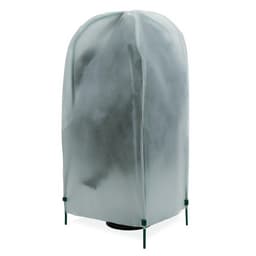 Чехол для укрытия растений, металлический каркас, 80×35 см, спанбонд с УФ-стабилизатором, плотность 60 г/м²