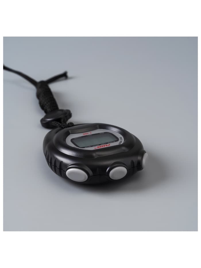 Секундомер FLOTT, 8.2×6.5×2 см, 1 отсечка, будильник, часы, календарь