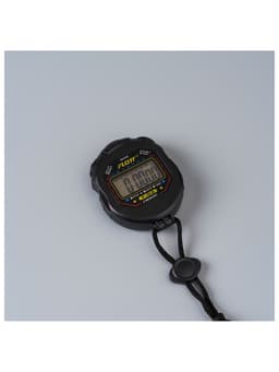 Секундомер FLOTT, 7.7×6.2×1.9 см, 2 отсечки, будильник, часы, календарь