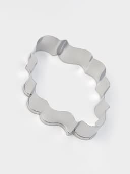 Формы для печенья «Рамка для фото», набор 4 шт., нержавеющая сталь, серебристые