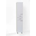 Шкаф - пенал для ванной комнаты 400, 400×292×1900 мм, цвет белый