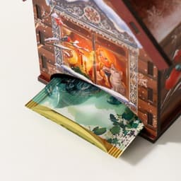 Чайный домик новогодний «Чудеса в окошке», 10.5×9.5×12 см