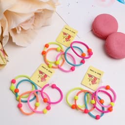 Резинки для волос «Магическая», набор 5 шт., матовые шарики, 3 см, МИКС