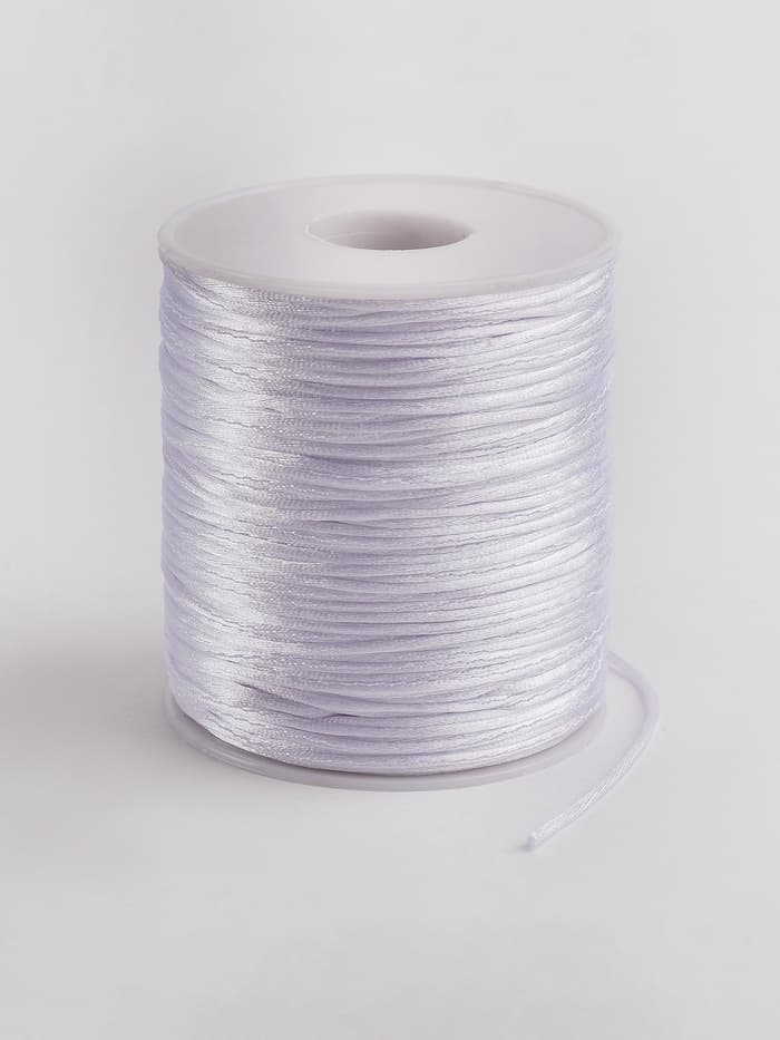 Шнур нейлоновый на бобине d=2 мм, L=100 м, белый