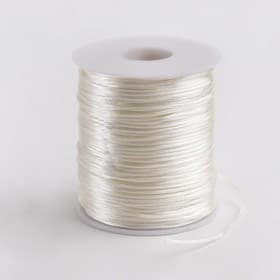 Шнур нейлоновый на бобине d=2 мм, L=100 м, цвет молочный