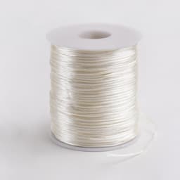 Шнур нейлоновый на бобине d=2 мм, L=100 м, цвет молочный