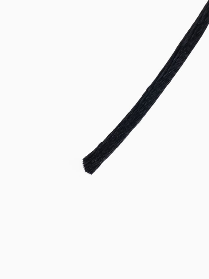 Шнур нейлоновый на бобине d=2 мм, L=100 м, чёрный