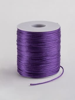 Шнур нейлоновый на бобине d=2 мм, L=100 м, фиолетовый
