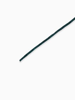 Шнур вощеный из полиэстера d=1 мм, L=65-70 м, зелёный