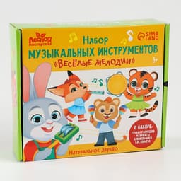 Подарочный набор музыкальных инструментов «Весёлые мелодии»