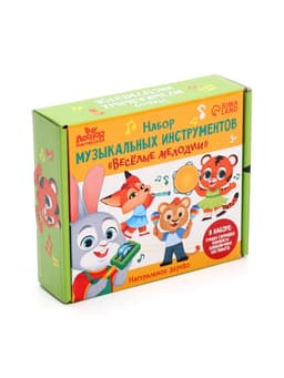 Музыкальные инструменты Лесная мастерская «Весёлые мелодии» №3, МИКС